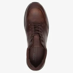 Ecco Irving leren heren veterschoenen bruin Hot