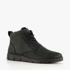Ecco leren dames veterschoenen zwart Hot