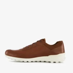 Ecco leren heren sneakers bruin Sale