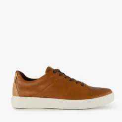 Ecco leren heren veterschoenen cognac Outlet