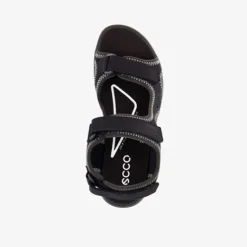 Ecco Onroads leren dames sandalen zwart Clearance