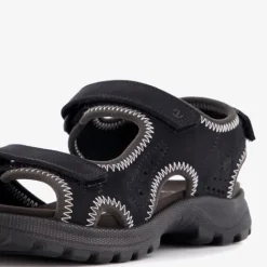 Ecco Onroads leren dames sandalen zwart Clearance