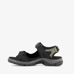 Ecco Onroads leren dames sandalen zwart groen Hot