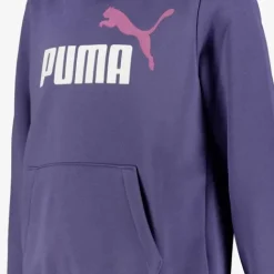 Puma ESS 2 Col Big Logo FL kinder hoodie blauw Online