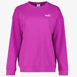 Puma Essential dames trui fuchsia roze