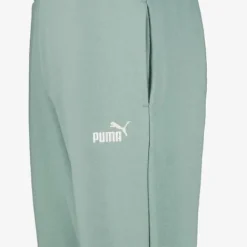 Puma Essentials 2 Color kinder joggingbroek groen Discount