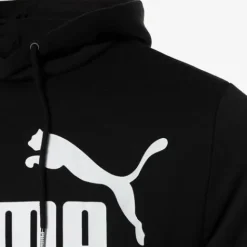 Puma Essentials Big Logo heren hoodie zwart Clearance