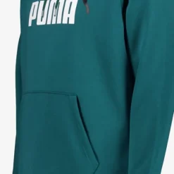 Puma Essentials Big Logo heren hoodie groen New