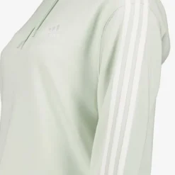 Adidas Essentials 3-Stripes Crop dames hoodie mint Online