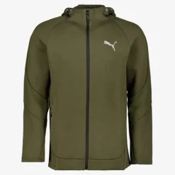 Puma Evostripe FZ heren vest groen Sale