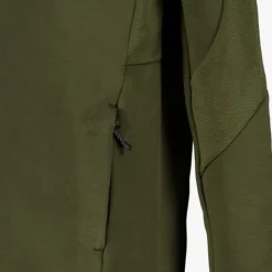 Puma Evostripe kinder sweatvest donkergroen