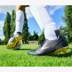 Dutchy FG heren voetbalschoenen zwart goud Outlet