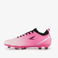 Dutchy FG heren voetbalschoenen roze zwart