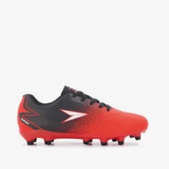 Dutchy FG kinder voetbalschoenen zwart rood Discount