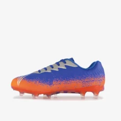 Dutchy FG kinder Voetbalschoenen blauw oranje Clearance