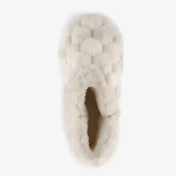 Thu!s Fluffy dames sloffen beige Outlet