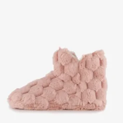 Thu!s Fluffy dames sloffen roze Outlet