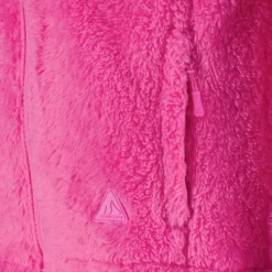 Mountain Peak Fluffy fleece vest roze Discount