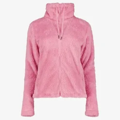 Mountain Peak Fluffy outdoor fleece vest roze Clearance