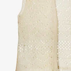TwoDay Gebreide dames gilet beige Discount