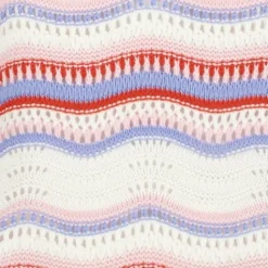 TwoDay Gebreide dames trui gestreept wit Best