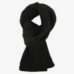 Scapino Gebreide heren sjaal zwart