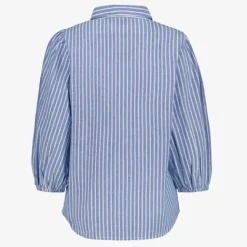 TwoDay Gestreepte dames blouse blauw wit Outlet