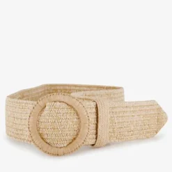 Scapino Gevlochten dames riem beige Clearance