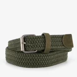 Scapino Gevlochten jongens riem legergroen Online