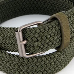 Scapino Gevlochten jongens riem legergroen Online