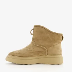 Blue Box Gevoerde dames boots beige Discount