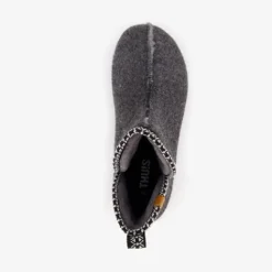 Thu!s Gevoerde dames pantoffels grijs New