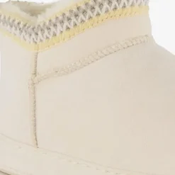 Thu!s Gevoerde dames pantoffels beige