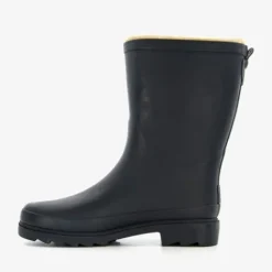 Mountain Peak Gevoerde dames regenlaarzen zwart Hot