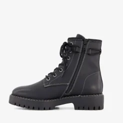 s.Oliver Gevoerde dames veterboots zwart Hot