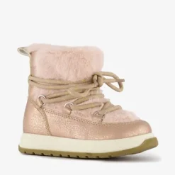 Blue Box Gevoerde enkellaarsjes imitatiebont roze Discount