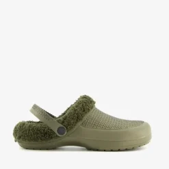 Thu!s Gevoerde heren klompen groen Discount