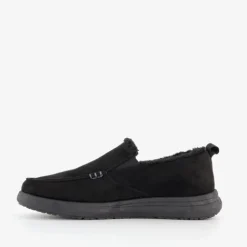 Natuform Gevoerde heren pantoffels zwart Hot