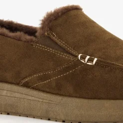 Natuform Gevoerde heren pantoffels bruin Best