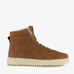 Blue Box Gevoerde heren veterboots cognac Sale