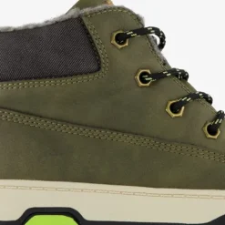 Blue Box Gevoerde hoge jongens sneakers groen Sale