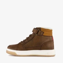 Blue Box Gevoerde jongens veterboots bruin Discount