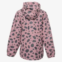 Mountain Peak Gevoerde kinder regenjas roze Hot