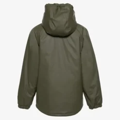Mountain Peak Gevoerde kinder regenjas groen Clearance