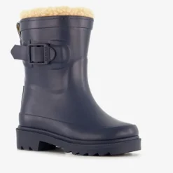 XQ Footwear Gevoerde kinder regenlaarzen blauw Hot
