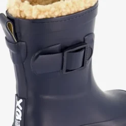 XQ Footwear Gevoerde kinder regenlaarzen blauw Hot