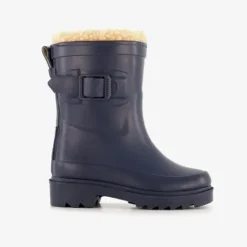 XQ Footwear Gevoerde kinder regenlaarzen blauw Hot