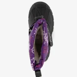 Scapino Gevoerde kinder snowboots paars New
