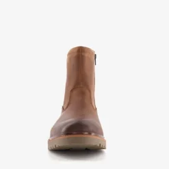 Van Beers Gevoerde leren heren boots bruin Online
