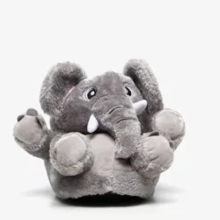 Thu!s Gevoerde pantoffels olifant New